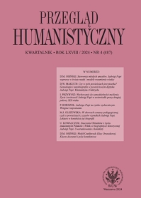 Znaczenie "Obrazków z życia znakomitych Polaków i Polek" w biografistyce historycznej Jadwigi Papi. Uwarunkowania i konteksty