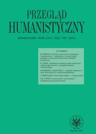 Leopold Méyet i „biografia wydawnicza” Elizy Orzeszkowej (w świetle korespondencji)