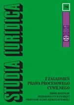O kilku problemach działalności arbitrażu w Polsce