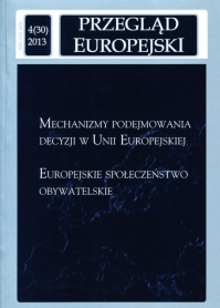 Idea europejskiego społeczeństwa obywatelskiego i jej przeobrażenia.
