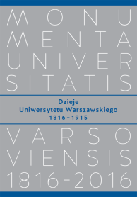 Dzieje Uniwersytetu Warszawskiego 1816−1915