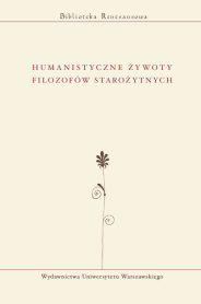 Humanistyczne żywoty filozofów starożytnych