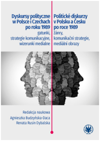 Dyskursy polityczne w Polsce i Czechach po roku 1989: gatunki, strategie komunikacyjne, wizerunki medialne / Politické diskurzy v Polsku a Česku po roce 1989: žánry, komunikační strategie, mediální obrazy
