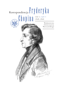 Korespondencja Fryderyka Chopina. Tom 3, część 3. 1848–1849