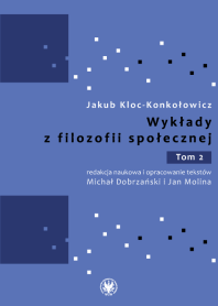 Wykłady z filozofii społecznej. Tom 2