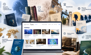 A selection of scholarly publications representing different thematic collections in PubliSphere.